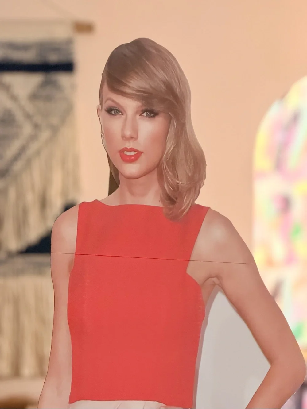 Taylor Swift life-size cardboard cutout